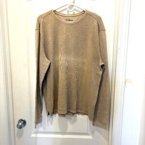 Pronto Uomo: Size Extra Large Sweater,  Color Tan